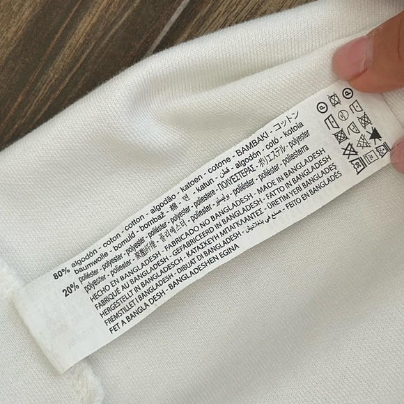 Zara White Cotten Blend Romper, M - Picture 12 of 15